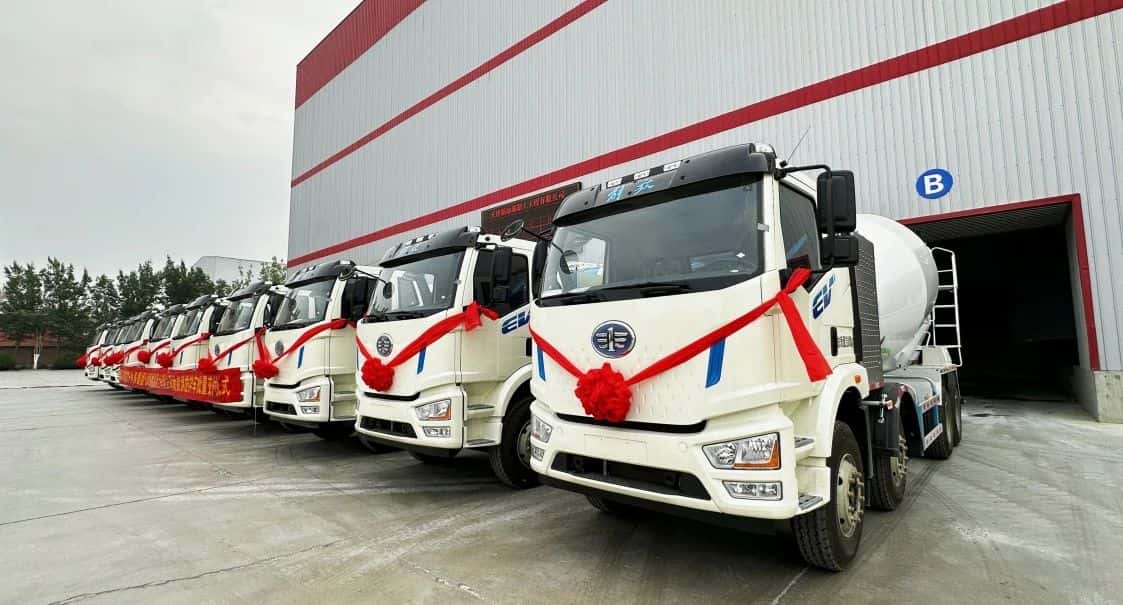 實(shí)力見證！中集車輛攪拌車再獲大客戶批量復(fù)購