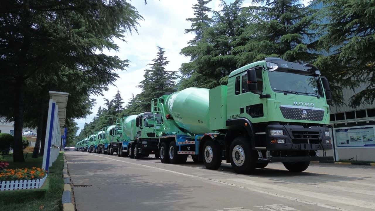 綠色動(dòng)能再突破！中集車輛新能源攪拌車護(hù)航華東客戶產(chǎn)能持續(xù)升級(jí)